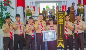 Pramuka Kota Bogor Raih Tiga Penghargaan Bergengsi di Jawa Barat, Bukti Komitmen Dedie Rachim