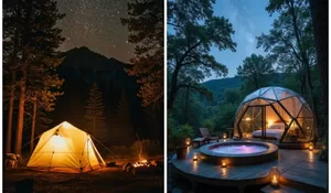 Masih Bingung Mau Pilih Glamping atau Camping? Ini Bedanya Biar Nggak Salah Pilih!