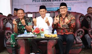 Pemkab Bogor Ikut Andil, Jaro Ade Hadiri Groundbreaking Pembangunan Gerai Kopdes Merah Putih di Parung