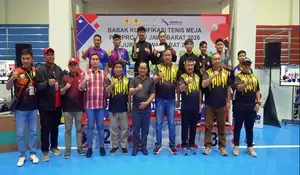 Bangga! Ketua DPRD Kota Bekasi Apresiasi Sukses Babak Kualifikasi Porprov XV dan Kejurda Tenis Meja Jabar 2025
