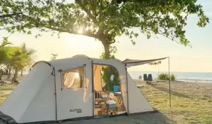 Syahdu Banget! Cobain Camping di Pinggir Pantai Parta Beach Pandeglang, Bonus View Sunset 