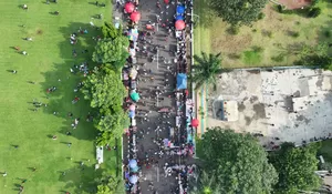 Ratusan Stan Kuliner CFD Tegar Beriman Diserbu Pengunjung! Pedagang Kuliner Raup Untung Besar