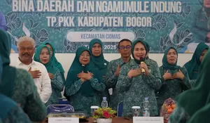 TP-PKK Kabupaten Bogor Gelar Bina Daerah di Ciomas, Fokus Tingkatkan Kapasitas Kader hingga Desa