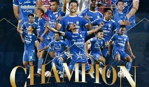Kunci Gelar Juara Liga 1, Berapa Hadiah yang Diterima Persib Bandung?