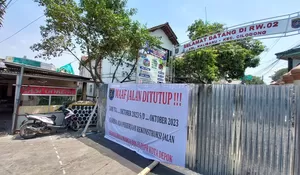Jalan Abdul Gani 1 Kalibaru Depok Ditutup Sampai Desember, Bisa Lewat Jalan Ini Sebagai Alternatif