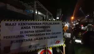 Jembatan Mampang Depok Direvitalisasi, Pengendara Dianjurkan Cari Jalan Alternatif Lain
