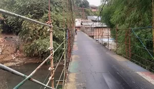 Jembatan Parung Serab Tutup Dua Bulan