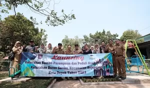 Launching Taman Ramah Anak RW4 Duren Seribu, Wujudkan Kelurahan Ramah Perempuan dan Peduli Anak
