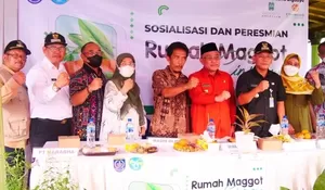 Kelurahan Cimpaeun Terus Branding Rumah Maggot, Bantu Permasalahan Sampah di Kota Depok