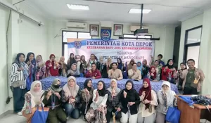 Pegiat UMKM Ratujaya Depok Berlatih Kreasi dengan Nilon 