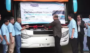 Fakultas Teknik UI Sukses Konversi Bus Diesel jadi Bus Listrik