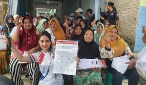 Kampanye Partai Perindo di Depok, Ini yang Dilakukan Rere Tati Sri Hardina