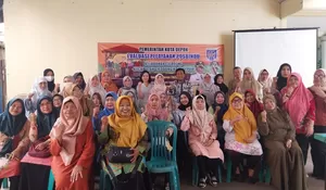 Kelurahan Cilodong Depok Lakukan Evaluasi Pelayanan Posyandu, Dorong Para Kader untuk Melek Digital