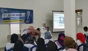 Anggota DPR RI Intan Fauzi Kunjungi Relawan di Depok, Begini Tanggapan Relawan Terkait Sosok Intan