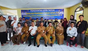 Wujudkan Ketahan Pangan di Kelurahan Tapos, Kampung Caraka RW16 Bentuk Kelompok Tani 