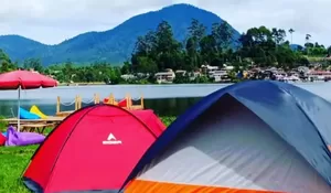 Pemandangannya Gak Bikin Bosen, Camping di Cileunca Land Bikin Suasana Makin Seru, Harga Tiketnya Murah Banget Cuma Rp10 Ribu