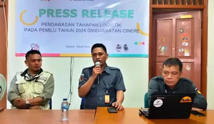 Gudang Aman, Panwascam Cinere Depok Tunggu Logistik Pemilu 2024