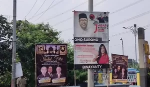 Bawaslu-Pemkot Depok Bakal Bredel APK Melanggar, Sasar APK di Pohon hingga Tanpa Izin Pemilik Rumah