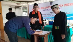 Katar Duren Mekar Depok Minta Fasilitas Sekretariat hingga Kelompok Ternak Ikan Diperhatikan saat Musrenbang 2025