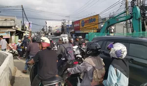 Buka Tutup Jalan di Jembatan Mampang Depok Dijadwalkan Berakhir Hari Ini