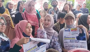 Ribuan Serikat Tani Depok Menangkan Caleg DPR RI Ingrid Kansil 