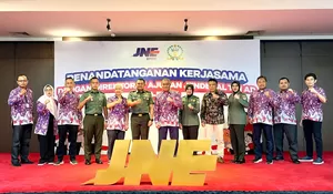 Ditajenad Lanjutkan Kerja sama Dengan JNE, Bantu Pelaksanaan Tugas Pendistribusian Dokumen hingga Antar Pulau