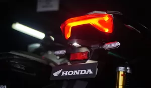 Jarang Orang Tahu, ini loh Fungsi Lampu Penerangan Pelat Nomor Sepeda Motor  