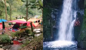 Tempat Wisata ini Murah Banget! Cukup Rp 15 Ribu Sudah Bisa Liat Curug yang Cantik dan Bisa Camping juga loh