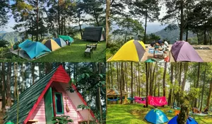 Tempat Camping Family Friendly ini Gokil Banget! Bisa Camping atau Glamping dengan Keindahan City Light yang Menenagkan