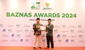 Membanggakan! Baznas Depok Raih Penghargaan Donasi Palestina Terbaik