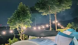 Tempat Camping Keluarga di Gunung Bunder yang Bisa Trekking ke Sungai yang Jernih! Viewnya Gak Kalah Kece dengan Kemegahan Gunung Salak