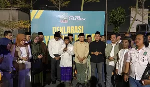PKB Depok Deklarasi Dukung Syaiful Huda Maju Pilgub 2024, Tak Gentar Lawan Petahana!