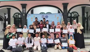 SD Muhammadiyah Meruyung Depok Helat Pesantren Ramadan, Dari Bagi-bagi Takjil hingga Santunan