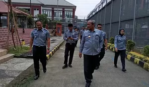 Direktur Pembimbingan Kemasyarakatan Tinjau Rutan Depok, Ini Hasilnya 