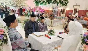 Pengumuman! Nikah di KUA Gratis di Luar Bayar Rp600.000, 70 Persen Warga Depok Nikah saat Libur