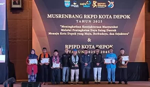 Perangkat Daerah hingga Tingkat RW di Depok Terima Penghargaan Sapa Saba : Ini Dia Daftar Pemenangnya  