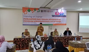 Wakil Walikota Depok, Imam Budi Hartono Berikan Pendamping WUB Tingkatkan Kapasitas