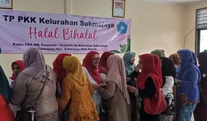 TP PKK Sukmajaya Depok Halal Bihalal Usai Lebaran, Intip Keseruannya