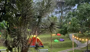 Tempat Camping Murah di Bogor! Perpaduan Kebun Teh dan Hutan yang Sejuk Abis, Nyaman, dan Bisa Memetik Strawberry Langsung Juga loh