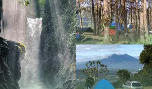 Nikmati Sensasi Petualang Menyusuri Curug Bogor dengan Air Biru Ini! Terdapat Camping Ground View Kece Juga loh