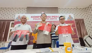 Polres Metro Depok Berhasil Tangkap 2 Pengedar Sabu dengan Sistem Kode Bahasa Hewan, dari Kambing, Kelinci sampai Sapi