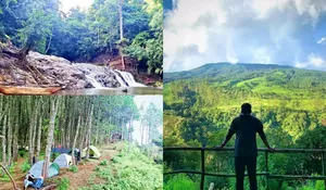 Tempat Camping Murah di Bandung, Viewnya Cakep Ada Hamparan Hutan Pinus dan Bisa ke Curug yang Airnya Seger Banget!