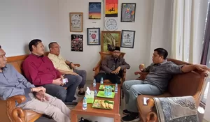 Bertandang ke Redaksi Radar Depok, Muhammadiyah Depok Akui Sedang Bangun RS Tipe C untuk Masyarakat