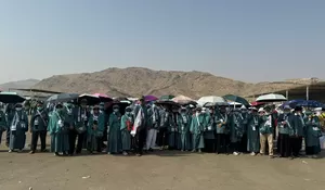 Suhu Puncak Haji 50 Derajat, Jemaah Asal Depok Sehat 