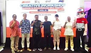 Gelar Creative Workshop di IKJ, JNE Komitmen Buka Ruang Generasi Muda Berkreasi