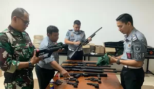 Selalu Siaga, Senjata Api di Rutan Depok dalam Kondisi Baik