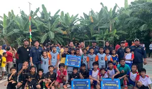 Karang Taruna RW12 Beji Kota Depok Helat Olimpiade Olahraga