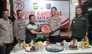Kapolres Metro Depok Ngopi Kamtibmas di Cimanggis, Terima Masukan hingga Kritik