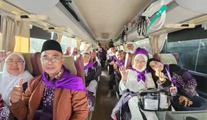 431 Jemaah Haji Selamat Sampai Depok, 2 Jemaah Urung Dipulangkan