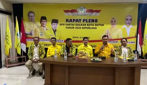 Rapat Pleno Diperluas Golkar Depok : Nama H Tajudin Tabri Kembali Jadi Pimpinan DPRD Kota Depok